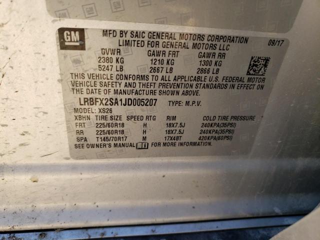 Photo 12 VIN: LRBFX2SA1JD005207 - BUICK ENVISION 