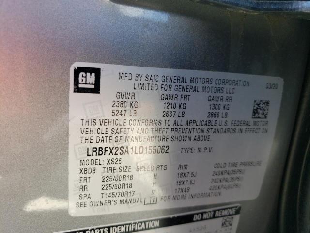 Photo 12 VIN: LRBFX2SA1LD155062 - BUICK ENVISION 