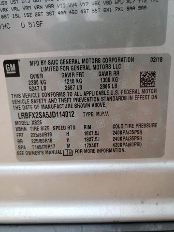 Photo 9 VIN: LRBFX2SA5JD114012 - BUICK ENVISION E 