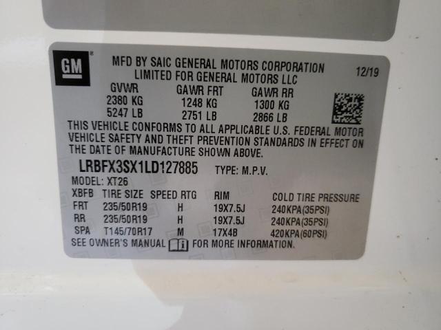 Photo 9 VIN: LRBFX3SX1LD127885 - BUICK ENVISION P 