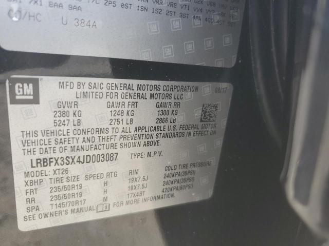 Photo 12 VIN: LRBFX3SX4JD003087 - BUICK ENVISION P 