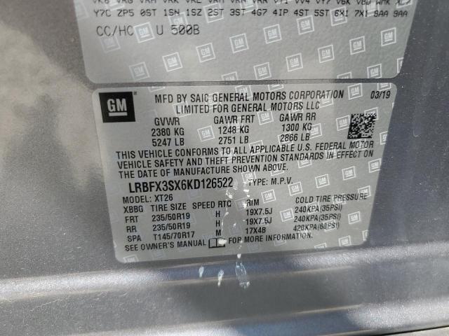 Photo 11 VIN: LRBFX3SX6KD126522 - BUICK ENVISION P 