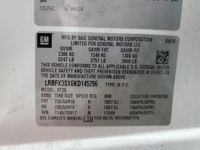 Photo 11 VIN: LRBFX3SX6KD145796 - BUICK ENVISION 