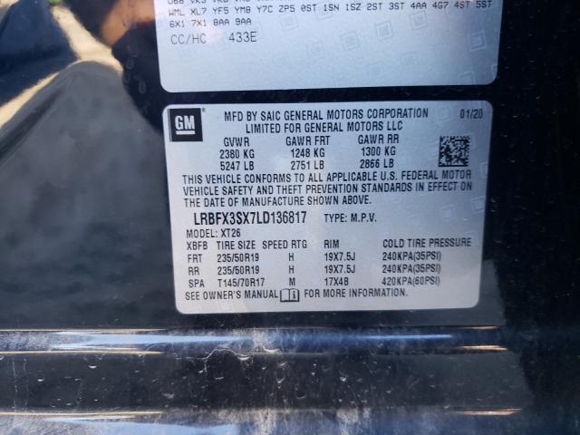 Photo 9 VIN: LRBFX3SX7LD136817 - BUICK ENVISION P 