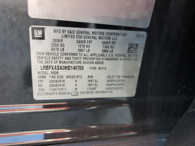 Photo 13 VIN: LRBFXASA0HD149769 - BUICK ENVISION P 