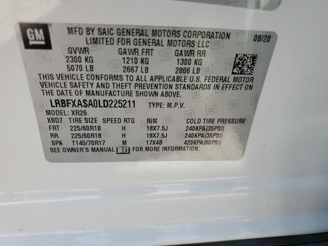 Photo 13 VIN: LRBFXASA0LD225211 - BUICK ENVISION 