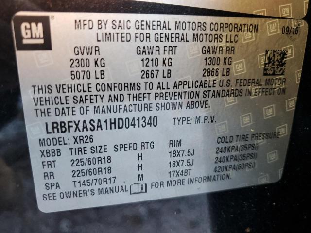 Photo 12 VIN: LRBFXASA1HD041340 - BUICK ENVISION 