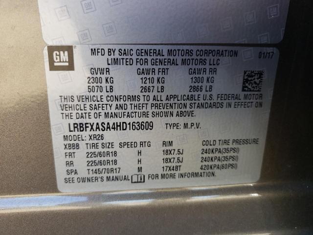 Photo 13 VIN: LRBFXASA4HD163609 - BUICK ENVISION P 