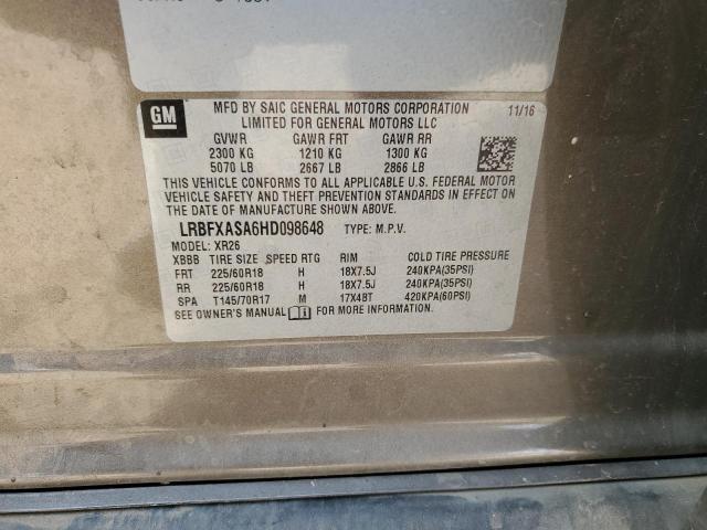 Photo 12 VIN: LRBFXASA6HD098648 - BUICK ENVISION P 