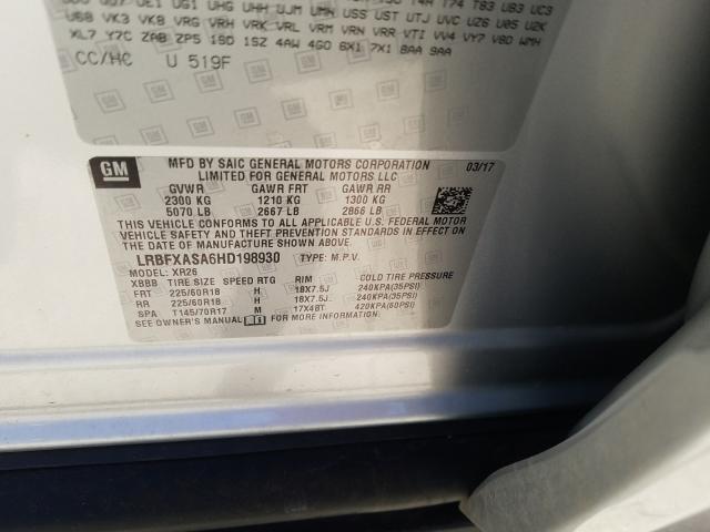 Photo 9 VIN: LRBFXASA6HD198930 - BUICK ENVISION P 