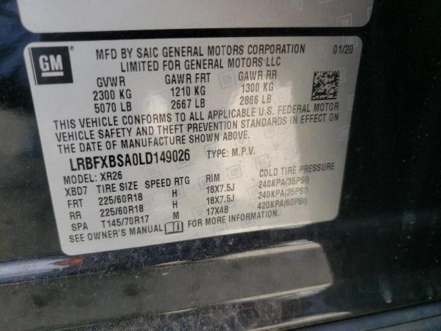 Photo 9 VIN: LRBFXBSA0LD149026 - BUICK ENVISION P 