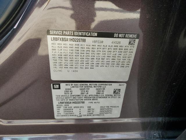 Photo 12 VIN: LRBFXBSA1HD220788 - BUICK ENVISION E 