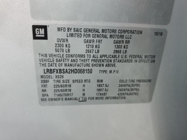 Photo 12 VIN: LRBFXBSA2HD068150 - BUICK ENVISION E 