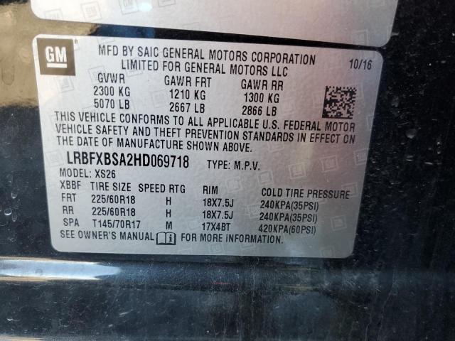 Photo 11 VIN: LRBFXBSA2HD069718 - BUICK ENVISION 