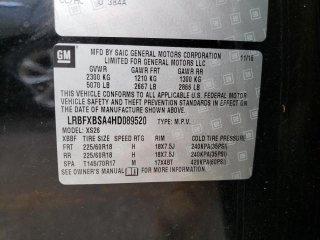 Photo 12 VIN: LRBFXBSA4HD089520 - BUICK ENVISION E 