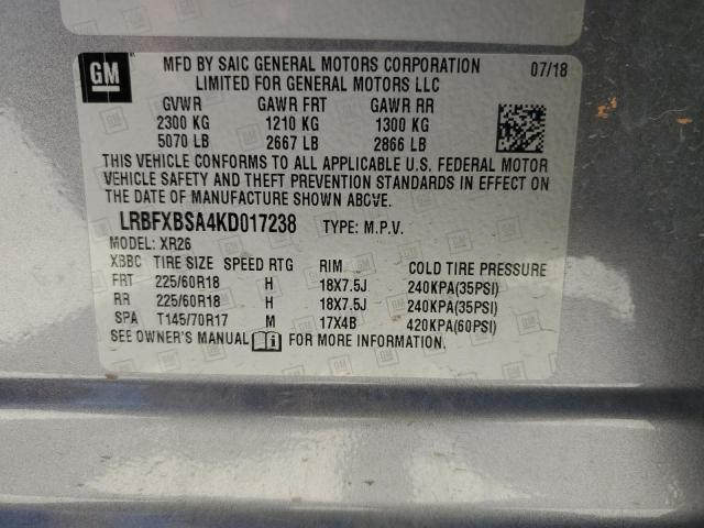 Photo 12 VIN: LRBFXBSA4KD017238 - BUICK ENVISION P 