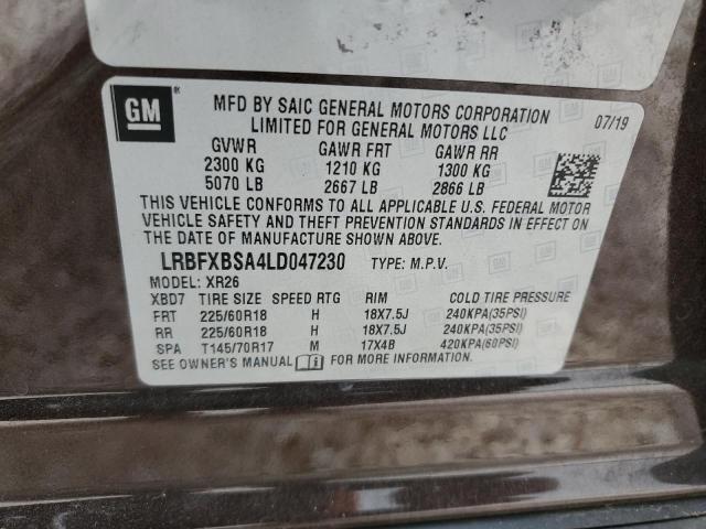 Photo 12 VIN: LRBFXBSA4LD047230 - BUICK ENVISION P 