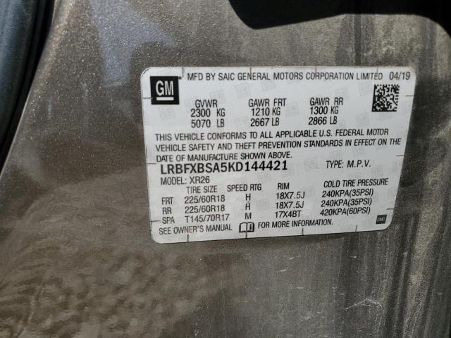 Photo 12 VIN: LRBFXBSA5KD144421 - BUICK ENVISION 