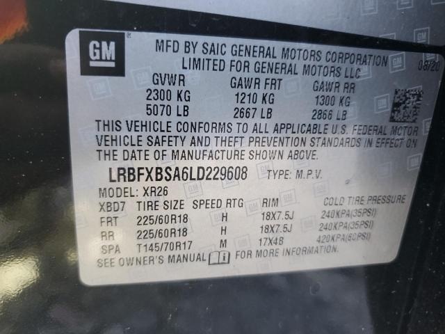 Photo 11 VIN: LRBFXBSA6LD229608 - BUICK ENVISION P 