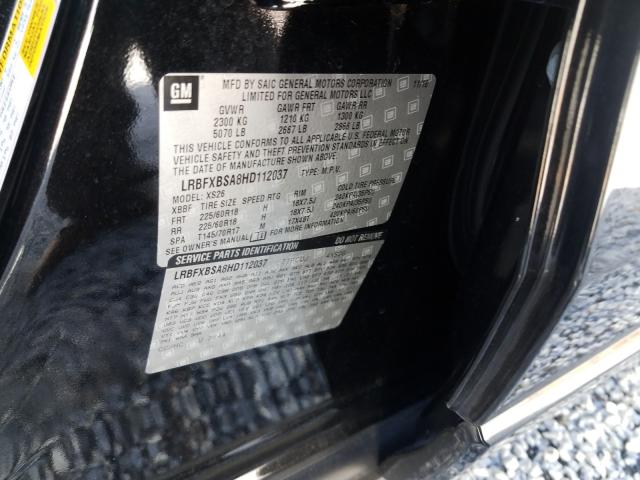 Photo 9 VIN: LRBFXBSA8HD112037 - BUICK ENVISION E 