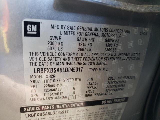 Photo 12 VIN: LRBFXBSA8LD045917 - BUICK ENVISION 