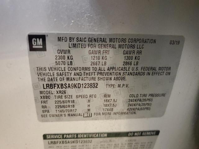 Photo 12 VIN: LRBFXBSA9KD123832 - BUICK ENVISION P 