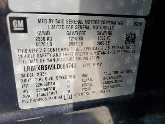 Photo 11 VIN: LRBFXBSA9LD084743 - BUICK ENVISION P 