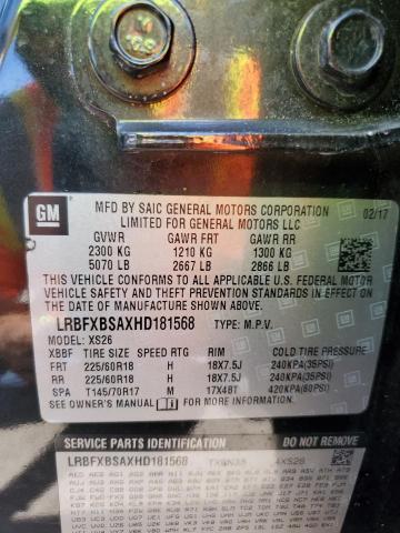 Photo 13 VIN: LRBFXBSAXHD181568 - BUICK ENVISION E 