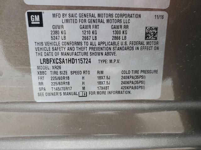 Photo 9 VIN: LRBFXCSA1HD115724 - BUICK ENVISION P 