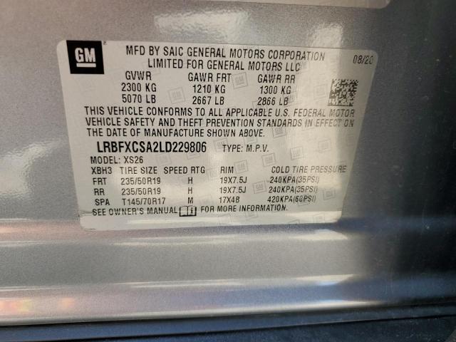 Photo 11 VIN: LRBFXCSA2LD229806 - BUICK ENVISION 