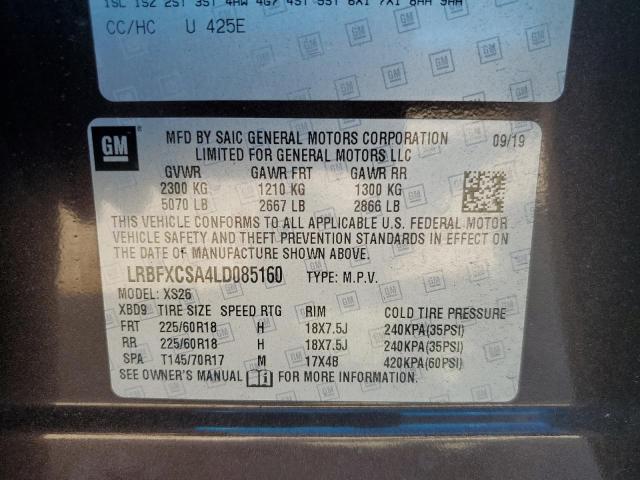 Photo 12 VIN: LRBFXCSA4LD085160 - BUICK ENVISION E 