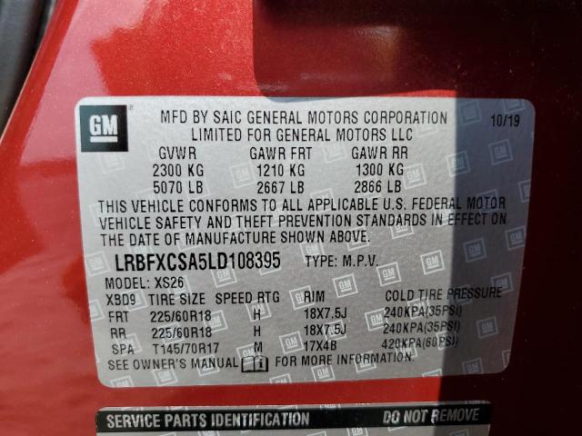 Photo 11 VIN: LRBFXCSA5LD108395 - BUICK ENVISION E 