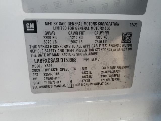 Photo 12 VIN: LRBFXCSA5LD150968 - BUICK ENVISION E 