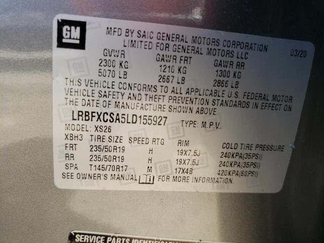 Photo 12 VIN: LRBFXCSA5LD155927 - BUICK ENVISION E 