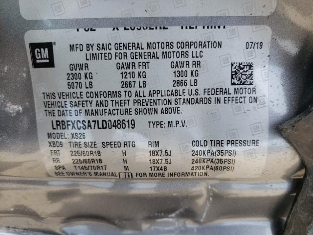 Photo 9 VIN: LRBFXCSA7LD048619 - BUICK ENVISION E 