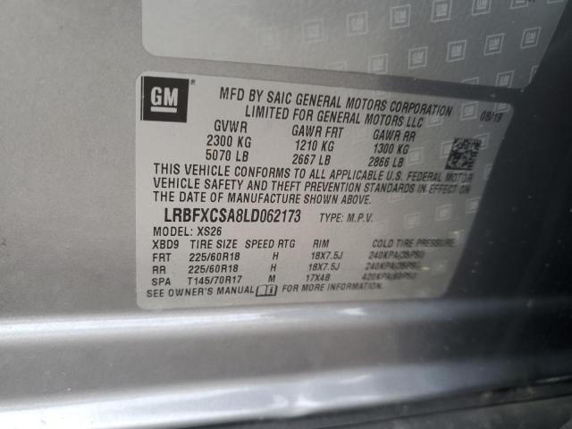 Photo 11 VIN: LRBFXCSA8LD062173 - BUICK ENVISION 