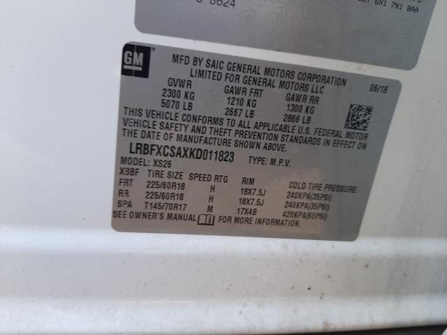 Photo 9 VIN: LRBFXCSAXKD011823 - BUICK ENVISION E 