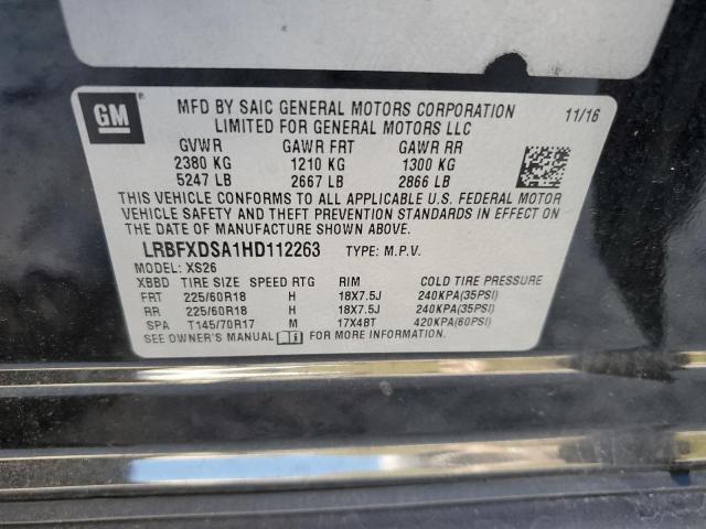 Photo 11 VIN: LRBFXDSA1HD112263 - BUICK ENVISION E 