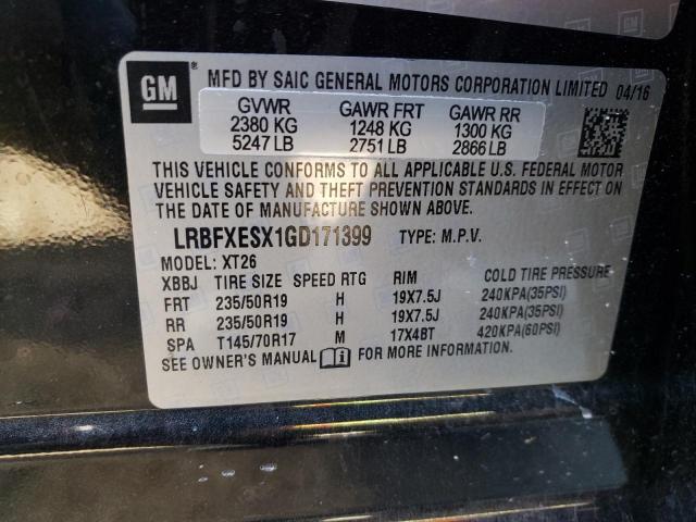 Photo 12 VIN: LRBFXESX1GD171399 - BUICK ENVISION 