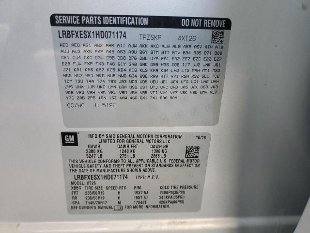 Photo 12 VIN: LRBFXESX1HD071174 - BUICK ENVISION P 