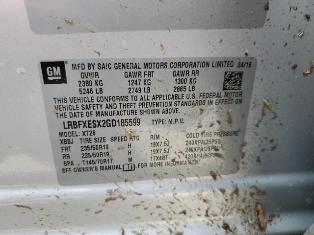 Photo 11 VIN: LRBFXESX2GD185599 - BUICK ENVISION 