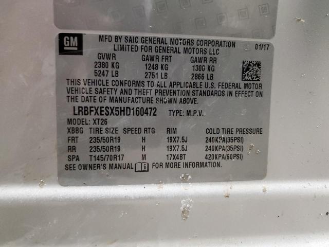 Photo 11 VIN: LRBFXESX5HD160472 - BUICK ENVISION 