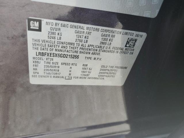 Photo 12 VIN: LRBFXESX6GD215266 - BUICK ENVISION 