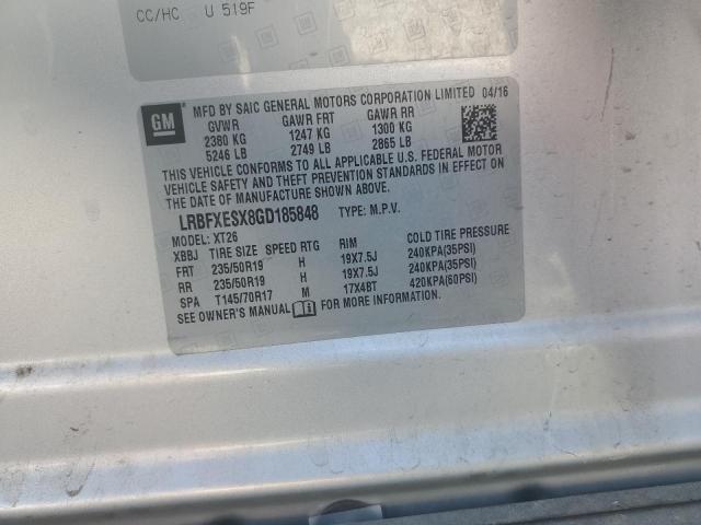 Photo 13 VIN: LRBFXESX8GD185848 - BUICK ENVISION P 