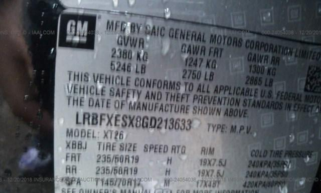 Photo 8 VIN: LRBFXESX8GD213633 - BUICK ENVISION 