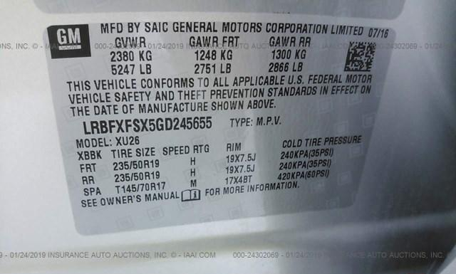 Photo 8 VIN: LRBFXFSX5GD245655 - BUICK ENVISION 