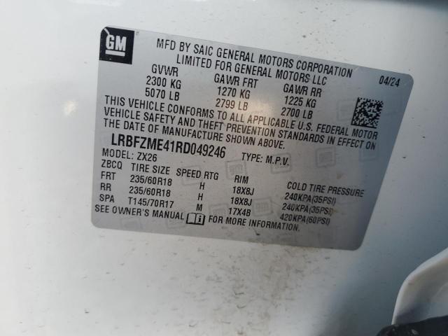 Photo 11 VIN: LRBFZME41RD049246 - BUICK ENVISION P 