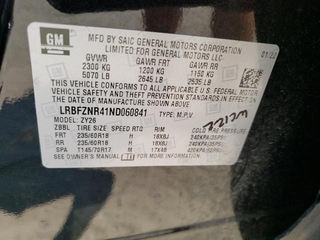 Photo 12 VIN: LRBFZNR41ND060841 - BUICK ENVISION 