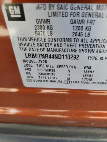 Photo 12 VIN: LRBFZNR44ND110292 - BUICK ENVISION E 