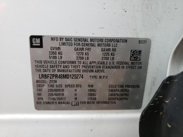 Photo 12 VIN: LRBFZPR48MD125274 - BUICK ENVISION E 